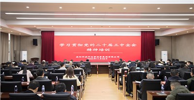 市城運(yùn)集團(tuán)組織開展深入學(xué)習(xí)貫徹黨的二十屆三中全會精神專題培訓(xùn)