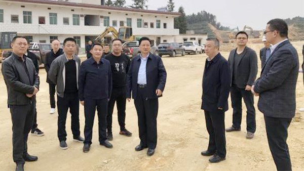 確保今年10月1日全線通車 向偉雄實地督導調研G353項目建設