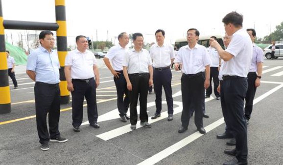 市委書記王一鷗調研公司西環(huán)線項目建設