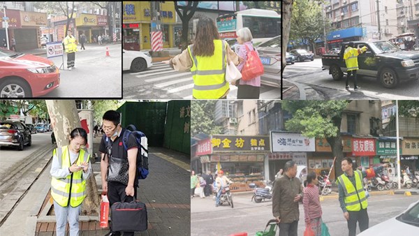 點贊！岳陽市交投集團志愿者變身交通疏導員