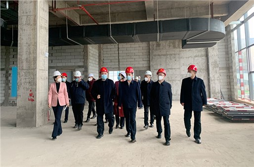 汪濤一行實地調研市工人文化宮及東風廣場改擴建項目
